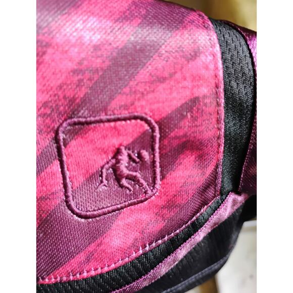 XL Maroon And Black "AND 1" Basketball Shorts. Hip Hop. Rap. Y2k Drawstring. NBA - Picture 6 of 16